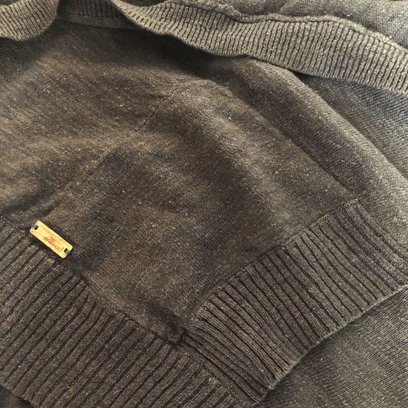 Wilfred (Aritzia) Linen Waterfall Cardigan Wrap - Picture 4 of 6